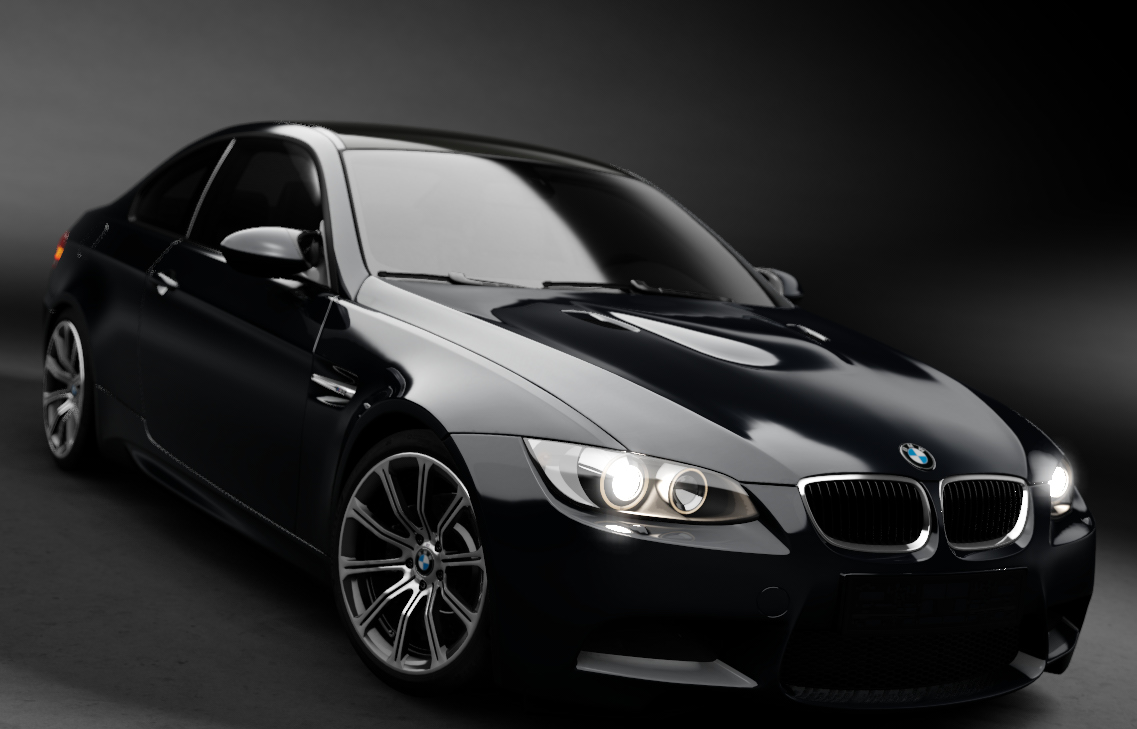 BMW M3 E92, skin Jerez Black