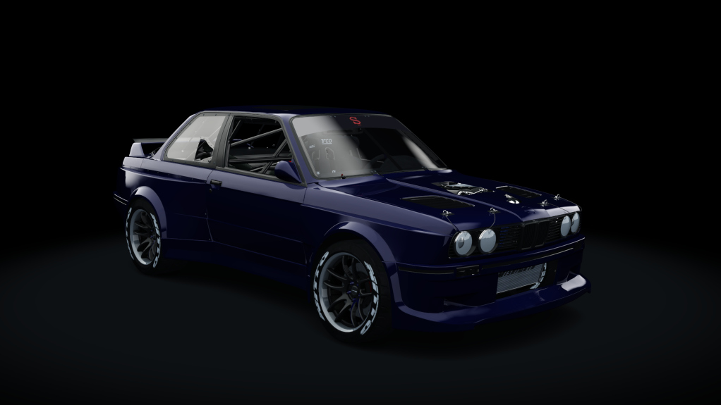 BMW M3 E30 - COMP SPEC - V8, skin 03_blue