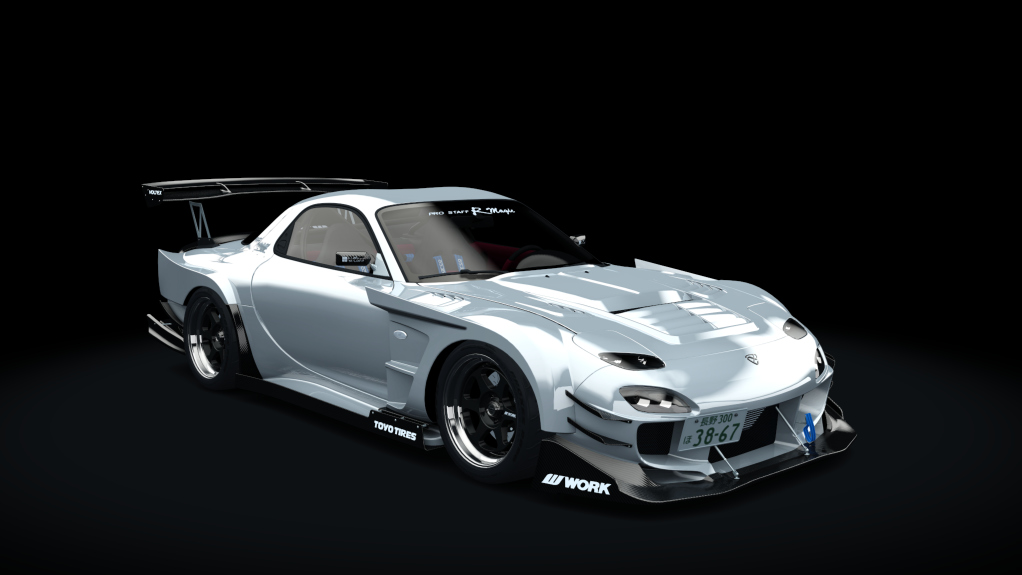 Mazda RX-7 "Enchanter", skin 00_mps_white_pearl