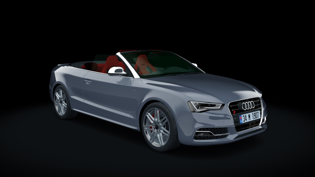 Audi S5 4.2 FSI Cabriolet, skin iridium_silver_metallic