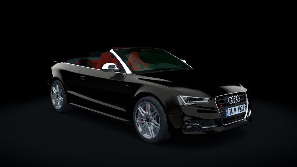 Audi S5 4.2 FSI Cabriolet, skin obsidian_black_metallic