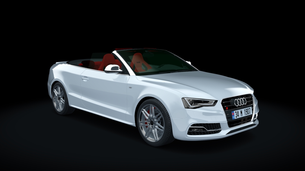 Audi S5 4.2 FSI Cabriolet, skin polar_white