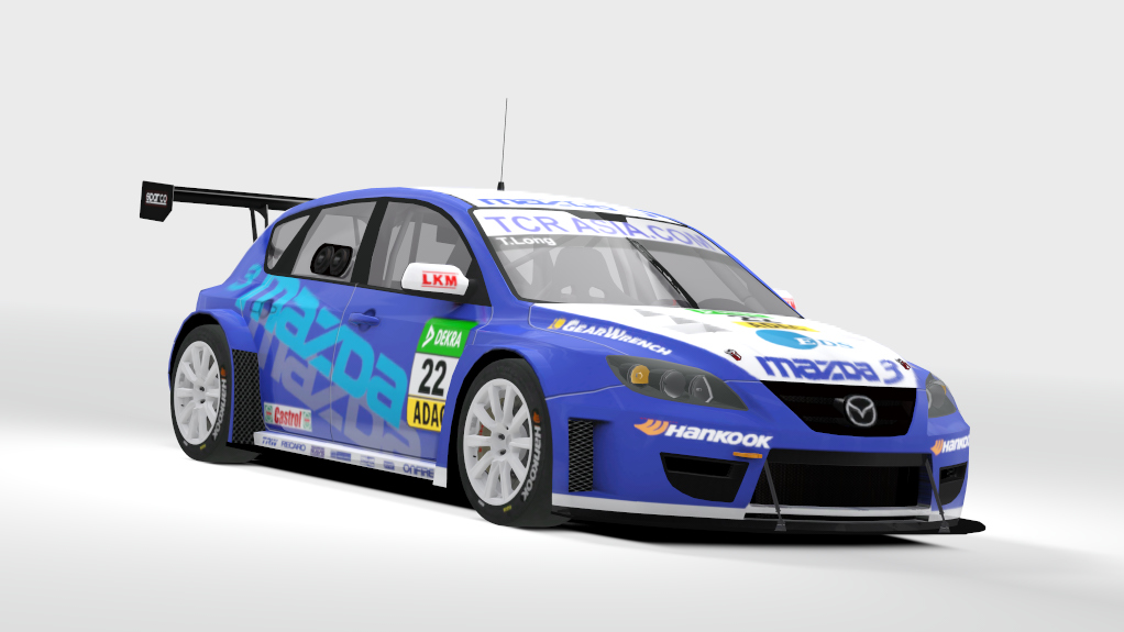 Mazda 3 TCR, skin 22_team_mazda