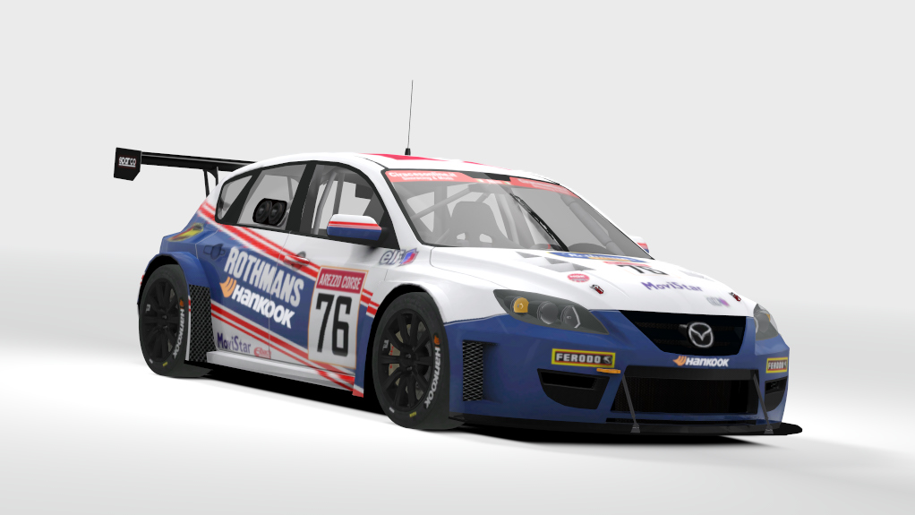 Mazda 3 TCR, skin 76_Rothmans