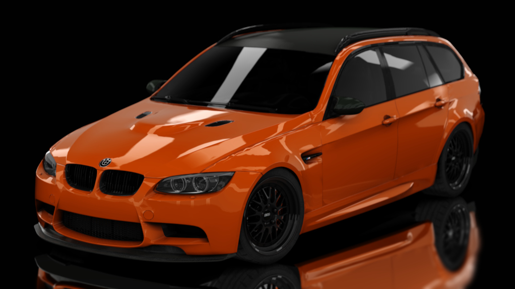 BMW M3 E91 2012 DCT Super-Charged | TGN x Prvvy, skin Sunset Orange