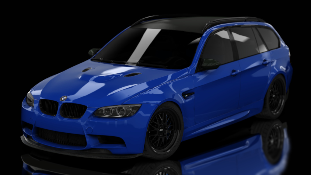 BMW M3 E91 2012 DCT Super-Charged | TGN x Prvvy, skin bc_wettm3_metallic_blue