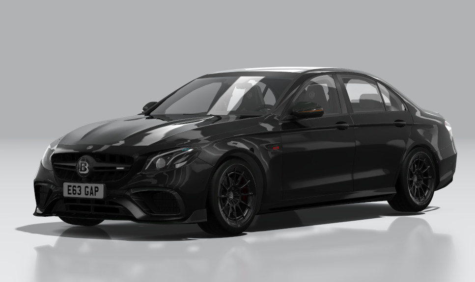 TGN Mercedes-Benz Brabus B800 E63S, skin Signature Black