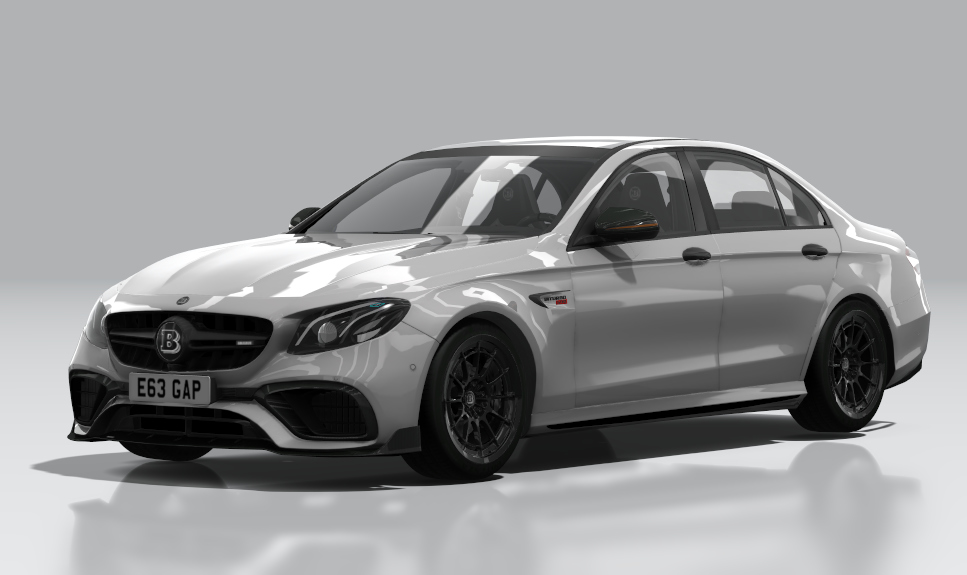 TGN Mercedes-Benz Brabus B800 E63S, skin Stealth Gray