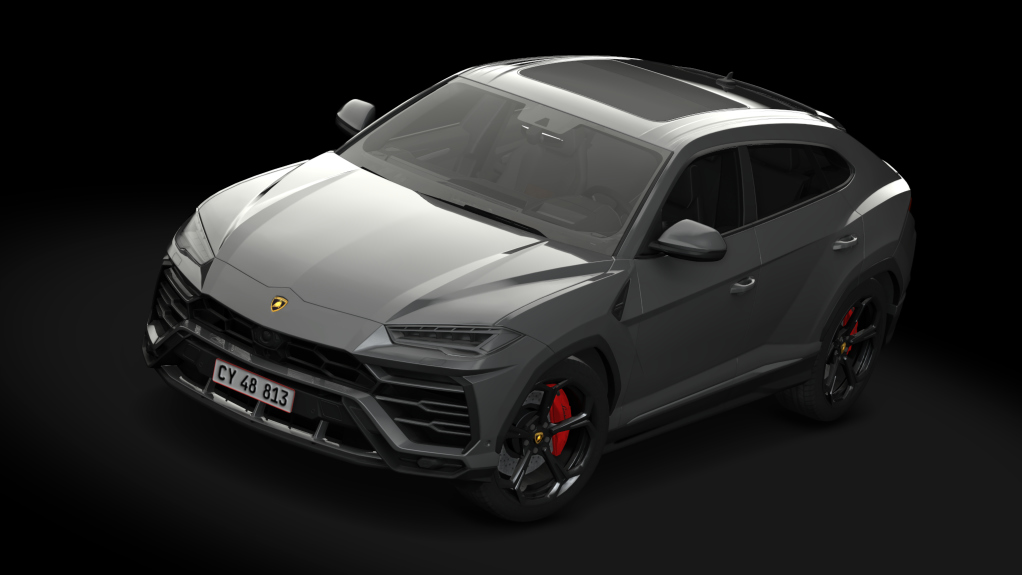 TGN Lamborghini Urus 2018, skin Grey matte