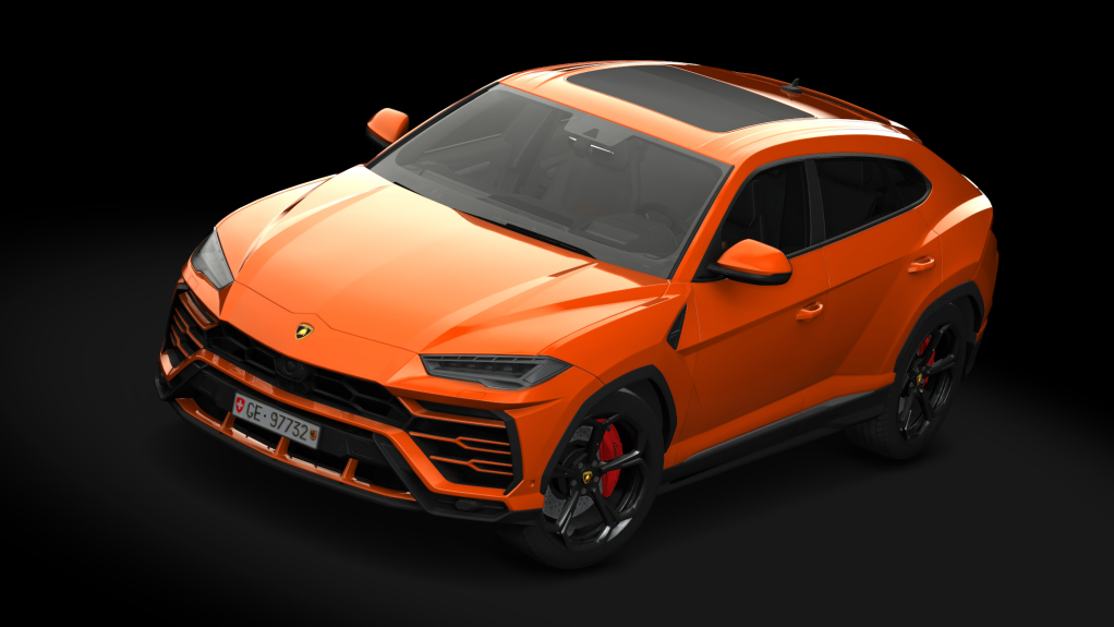 TGN Lamborghini Urus 2018, skin Orange