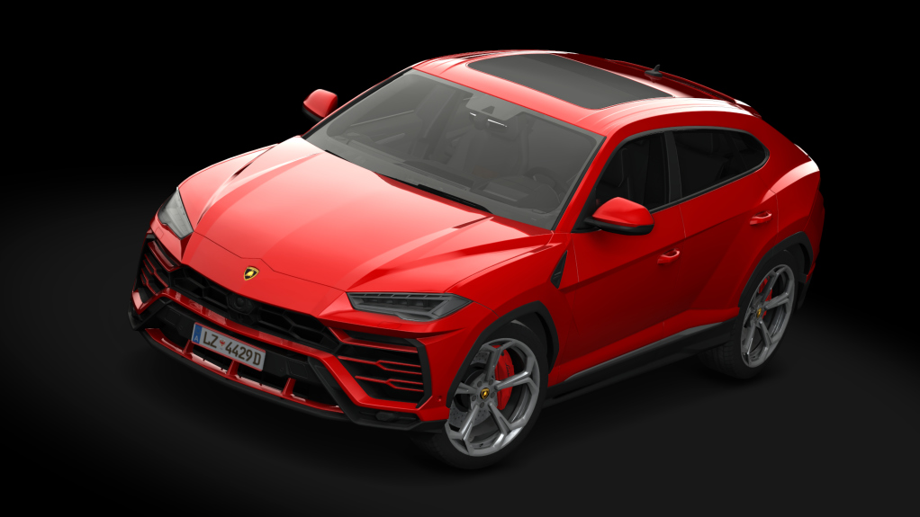 TGN Lamborghini Urus 2018, skin Red