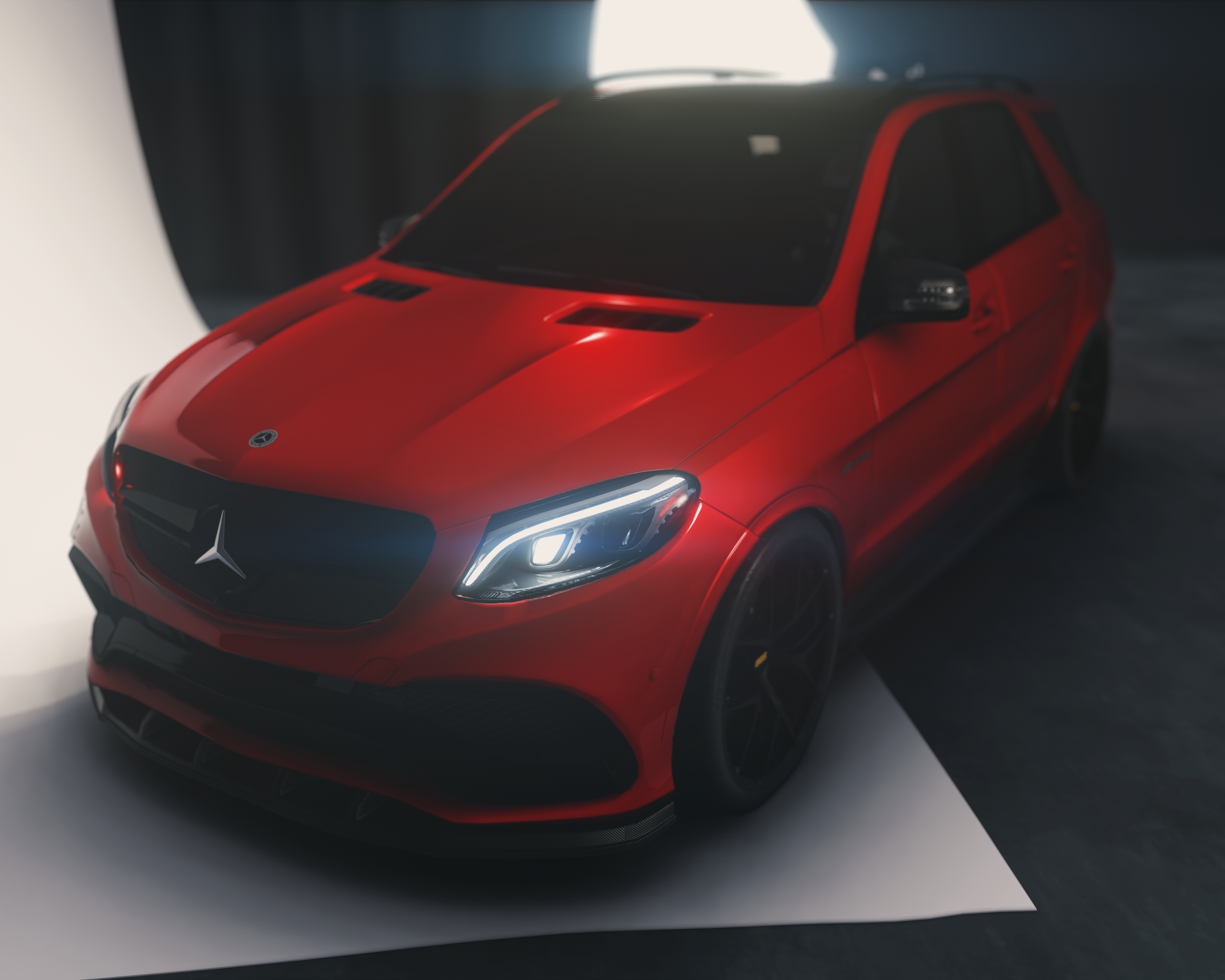 Mercedes-Benz AMG GLE63s 2016 | Prvvy Spec, skin 0Fire Red