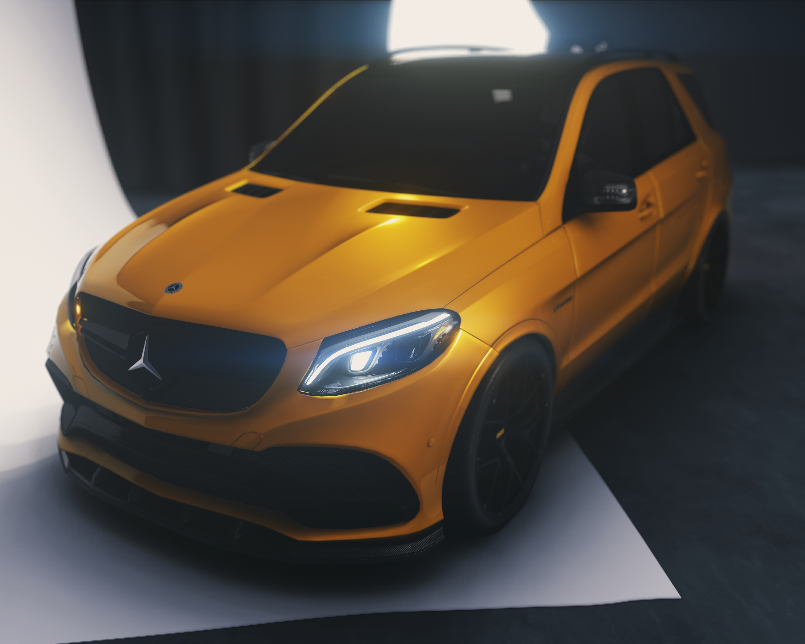 Mercedes-Benz AMG GLE63s 2016 | Prvvy Spec, skin 0Race Yellow