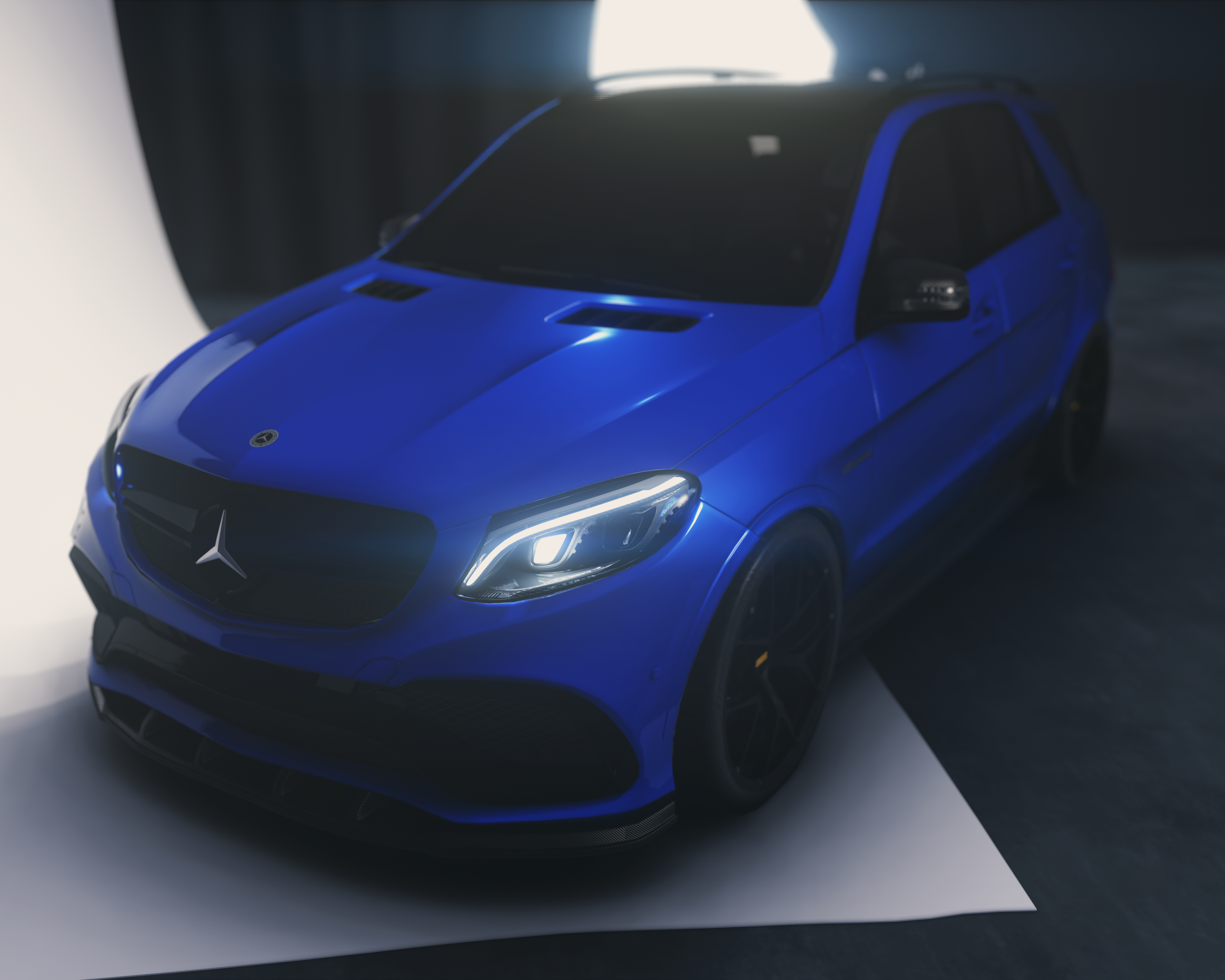 Mercedes-Benz AMG GLE63s 2016 | Prvvy Spec, skin 0Royal Blue