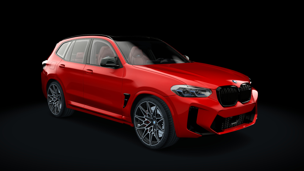 BMW X3M Competition F97 LCI, skin Metallic_Red