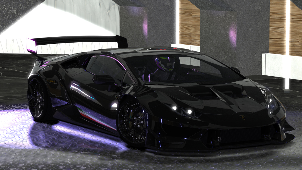 Lamborghini Huracan manual  TIResArpi, skin black