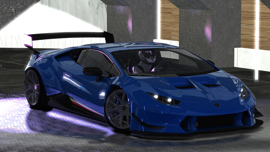 Lamborghini Huracan manual RWD TIResArpi, skin blue