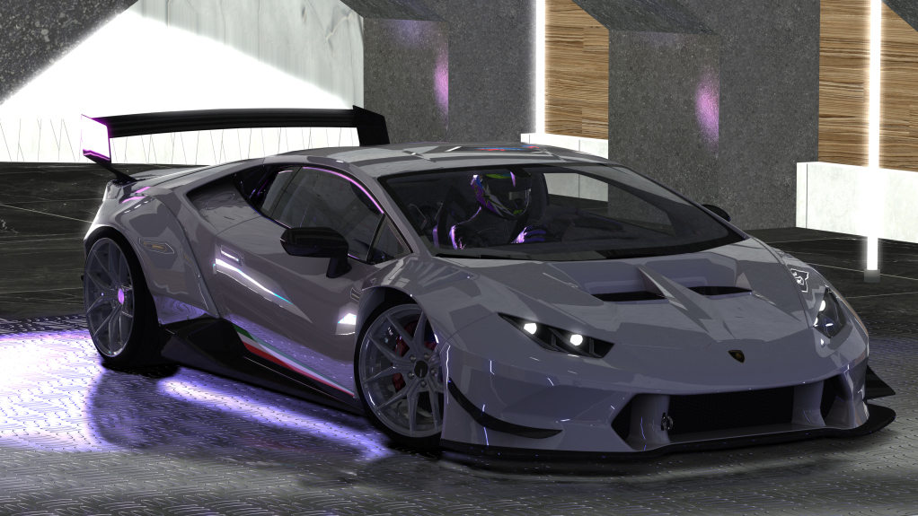 Lamborghini Huracan manual RWD TIResArpi, skin white