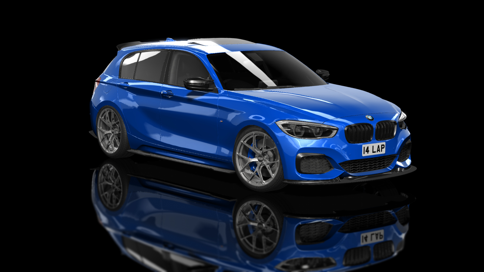 UK Cut Up - BMW M140i | Manual | Street Tuned, skin Estoril Blue