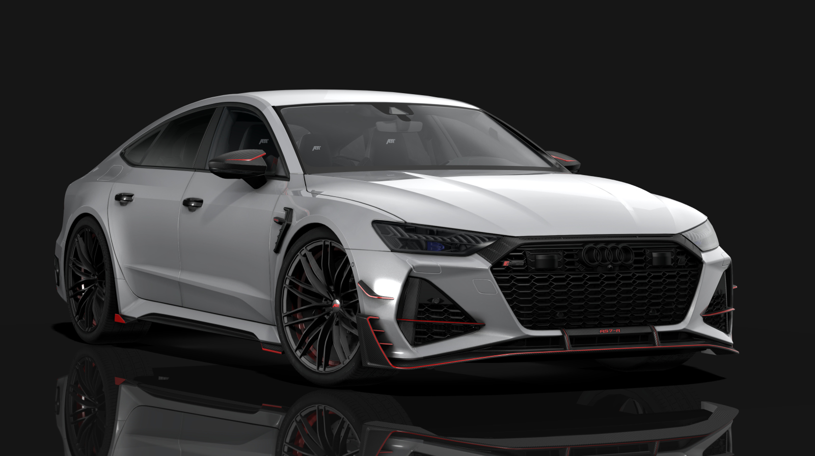 Audi RS7-R ABT, skin 16_nero_daytona