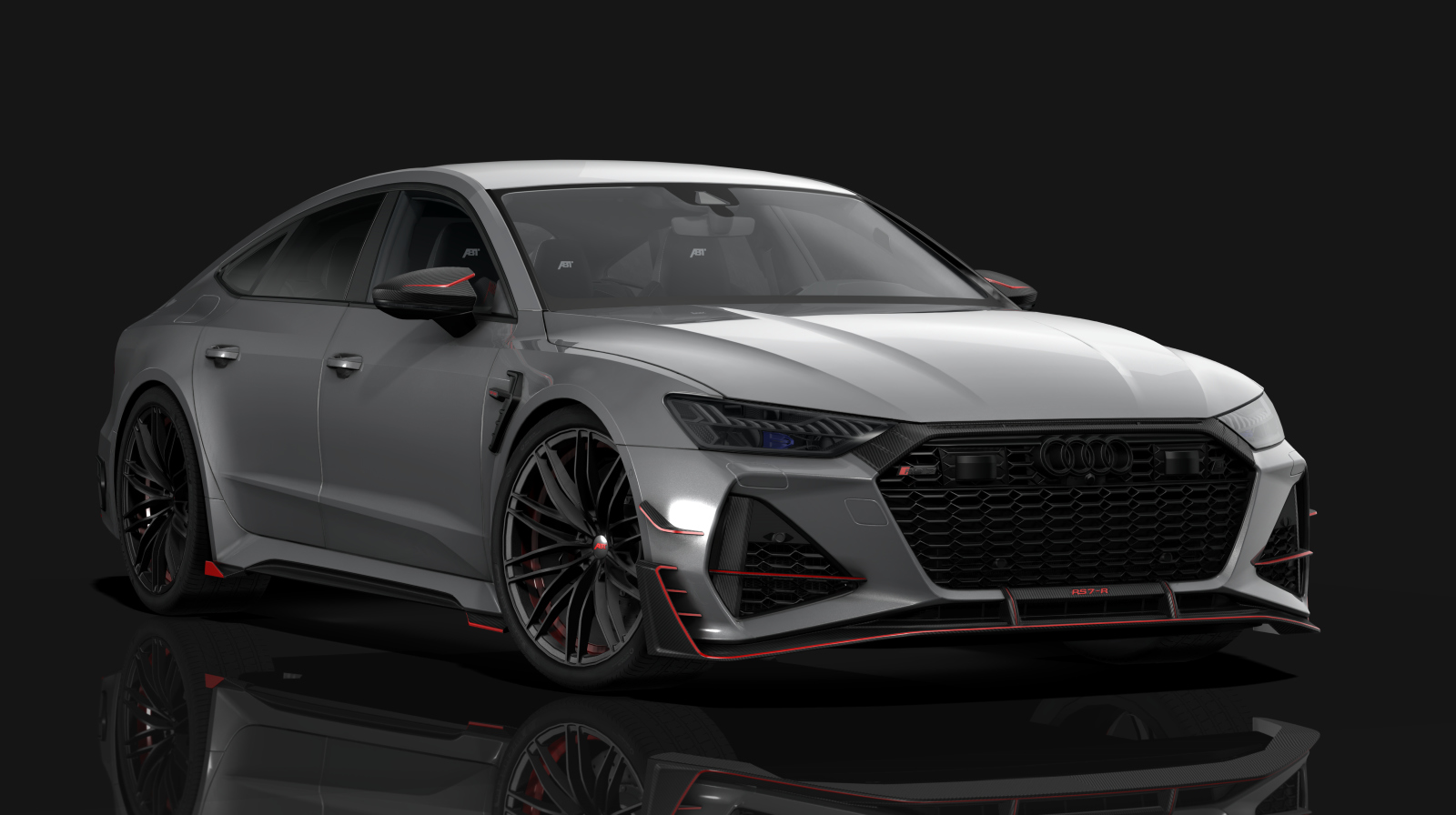 Audi RS7-R ABT, skin grey_metalic_debadage