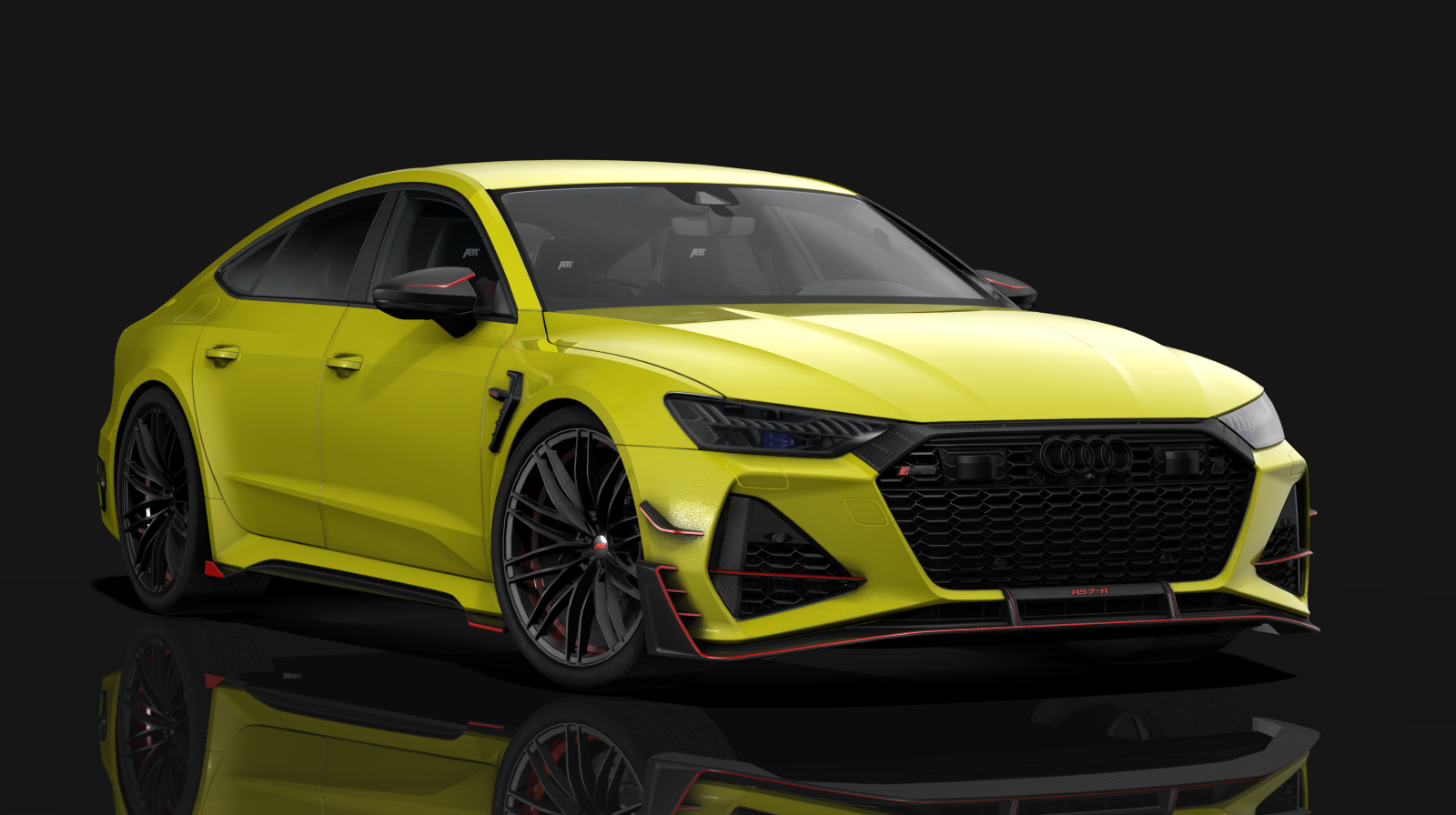 Audi RS7-R ABT, skin racing_yellow