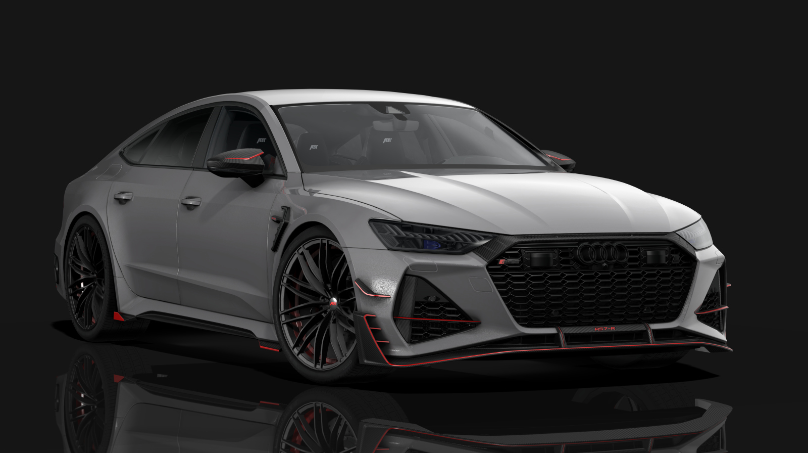 Audi RS7-R ABT, skin special_grey_liquid