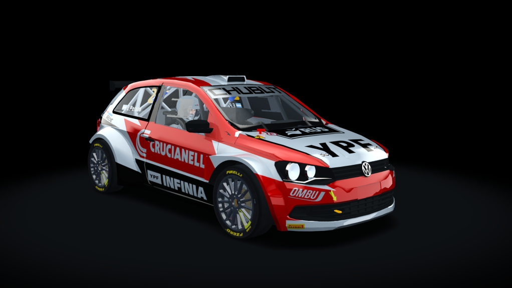 VW Gol Maxi Rally, skin E. Parada