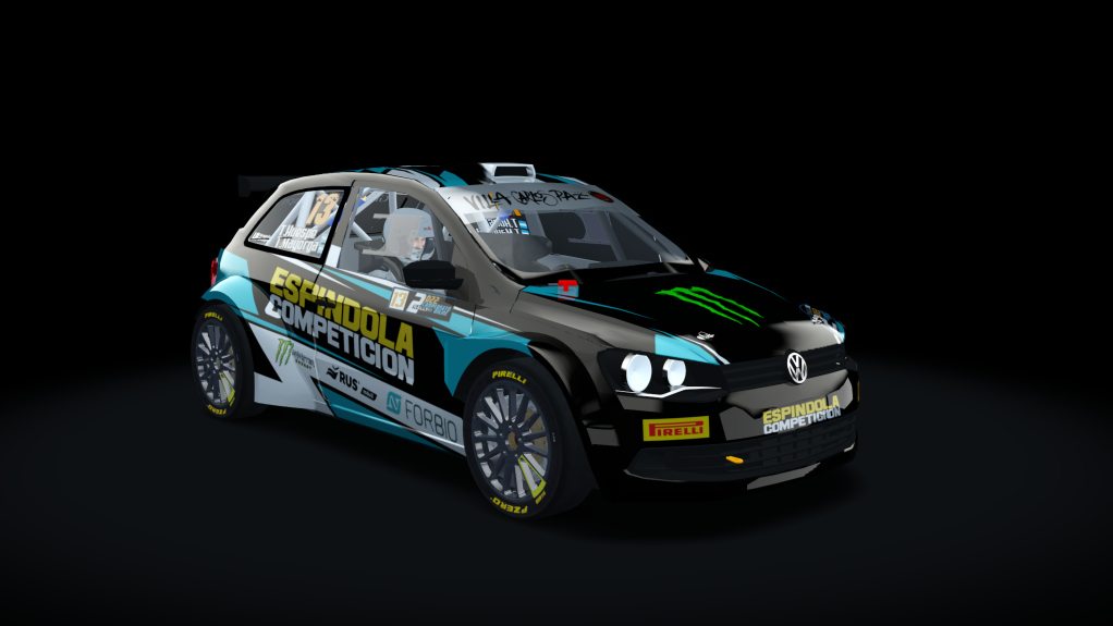 VW Gol Maxi Rally, skin Huespe