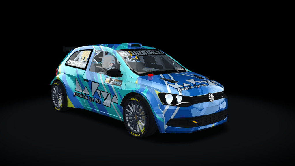 VW Gol Maxi Rally, skin L.Almonacid-F.Almonacid