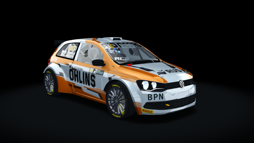 VW Gol Maxi Rally, skin M.Adaro-E.Adaro