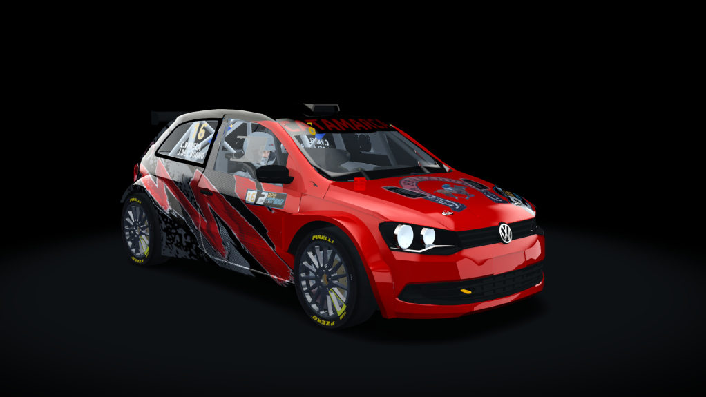 VW Gol Maxi Rally, skin Varela-Del Buono