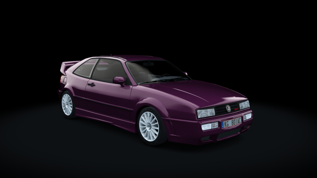 Volkswagen Corrado 2.9 VR6 Rieger, skin Blackberry Metallic