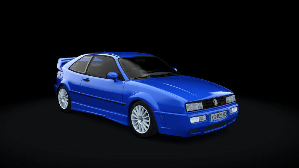 Volkswagen Corrado 2.9 VR6 Rieger, skin Blue Pearl