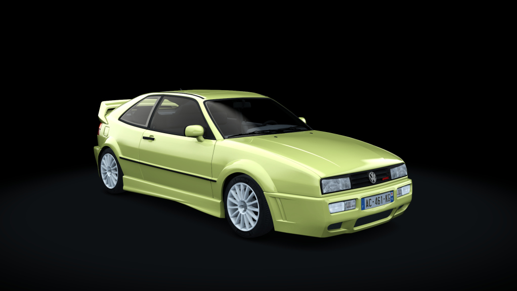 Volkswagen Corrado 2.9 VR6 Rieger, skin Jasmin Yellow