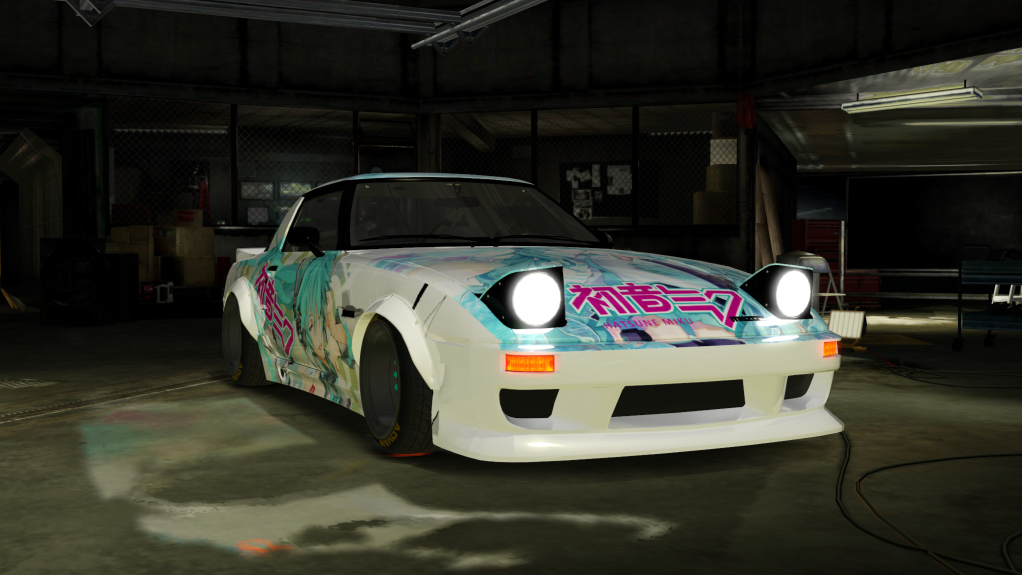 Mazda SAVANNA RX-7 GSL-SE, skin Miku_1