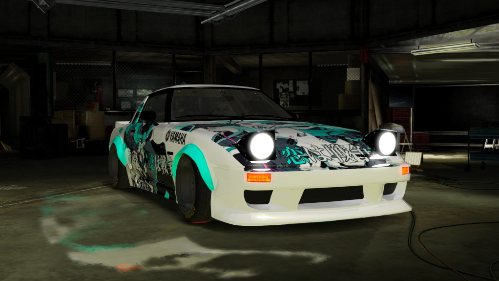 Mazda SAVANNA RX-7 GSL-SE, skin Miku_Koi_wa_senso