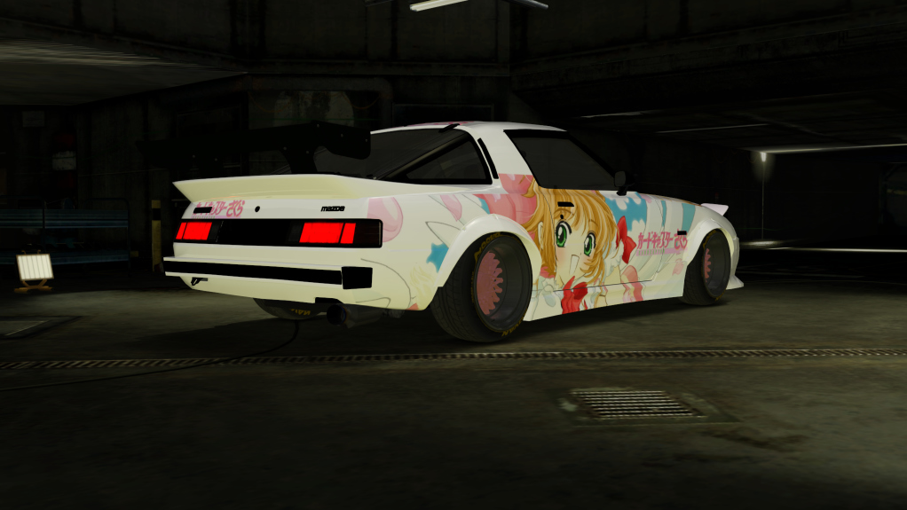 Mazda SAVANNA RX-7 GSL-SE 20B, skin CC_Sakura