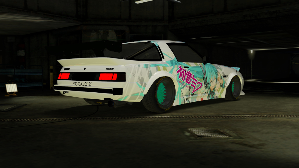 Mazda SAVANNA RX-7 GSL-SE 20B, skin Miku_1