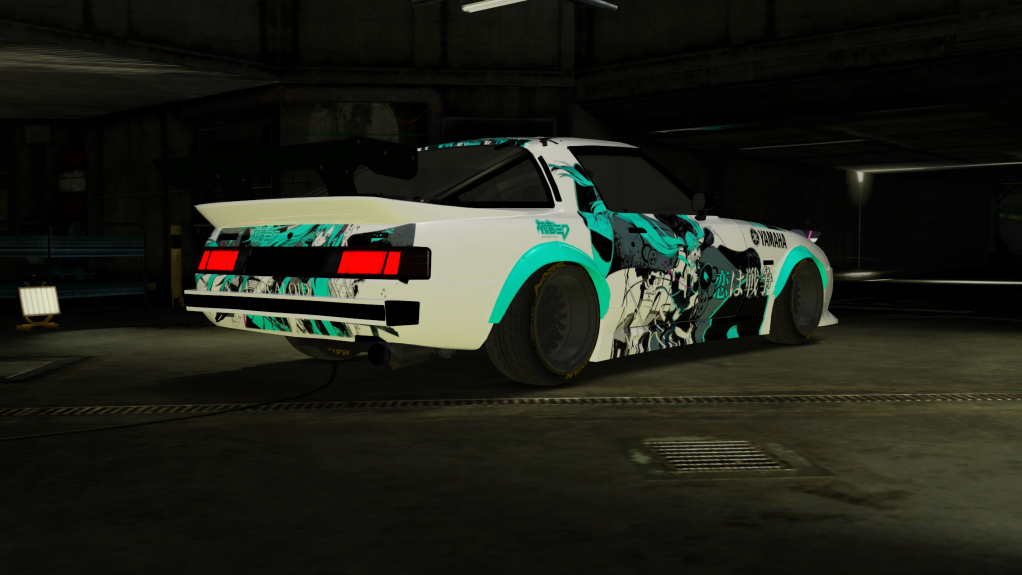 Mazda SAVANNA RX-7 GSL-SE 20B, skin Miku_Koi_wa_senso