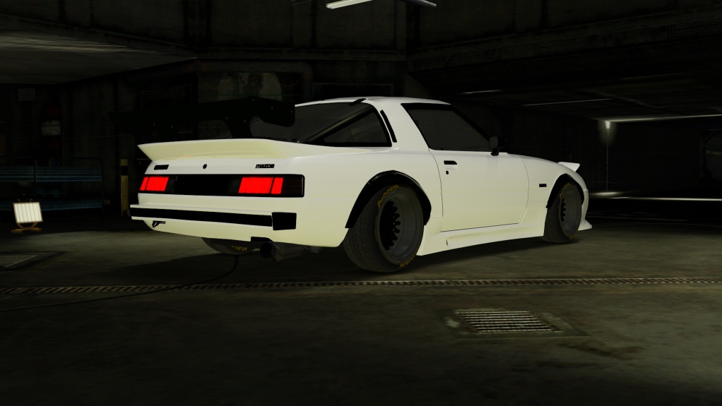 Mazda SAVANNA RX-7 GSL-SE 20B, skin White