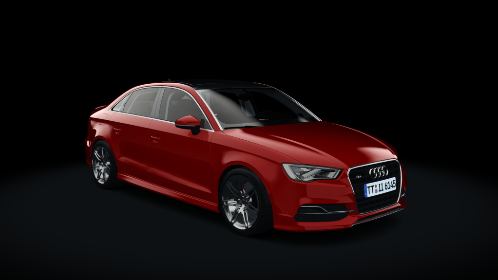 Audi S3 Sedan, skin Red