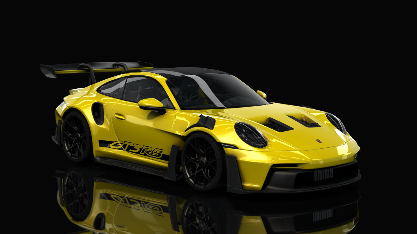 Porsche 911 GT3 RS (992), skin Racing Yellow