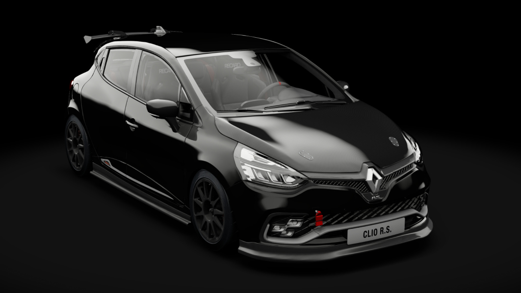 Renault Clio IV RS EDC Trophy 2016 Track, skin Deep Black