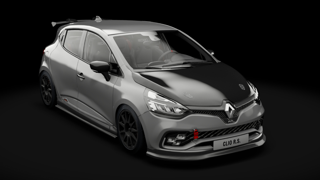 Renault Clio IV RS EDC Trophy 2016 Track, skin Gris Platine