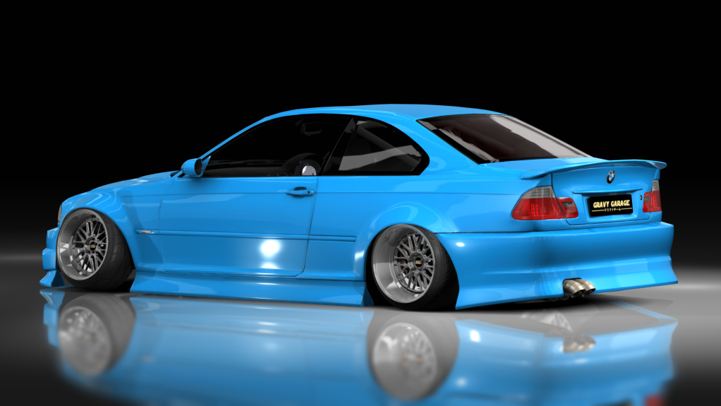 GravyGarage Street e46, skin Blue