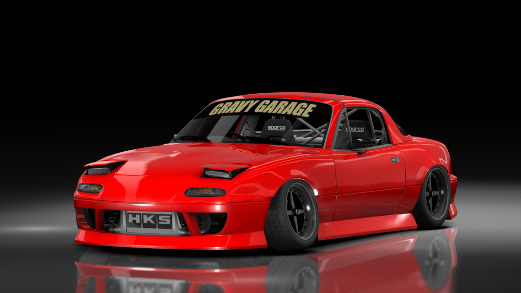 GravyGarage Street Miata, skin Red