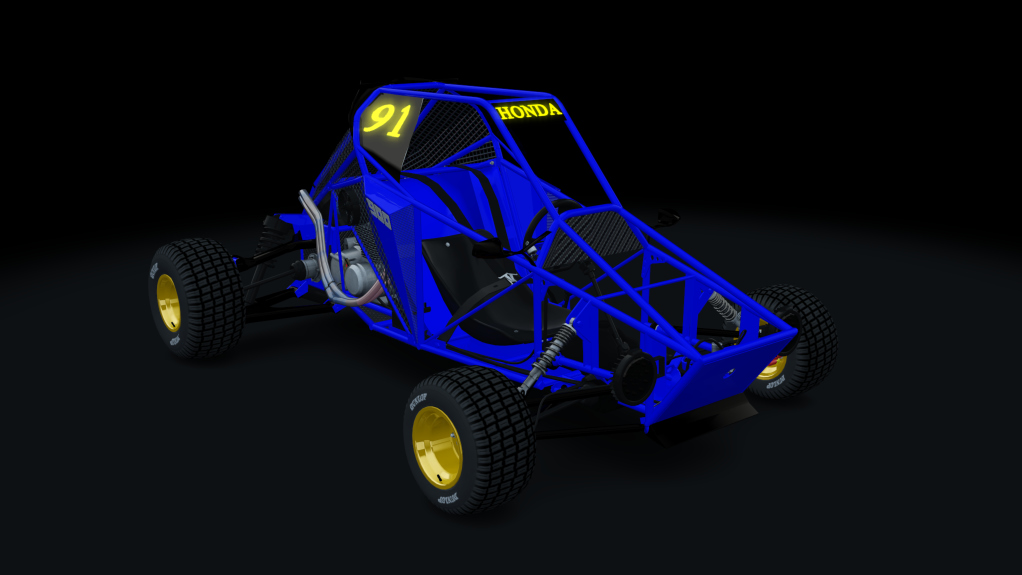 Honda 900 4T naked Kart, skin 09