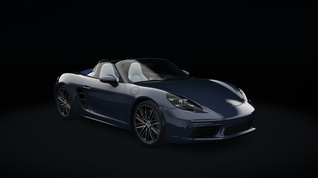 Porsche 718 Boxster S PDK, skin 09_graphite_blue_metallic