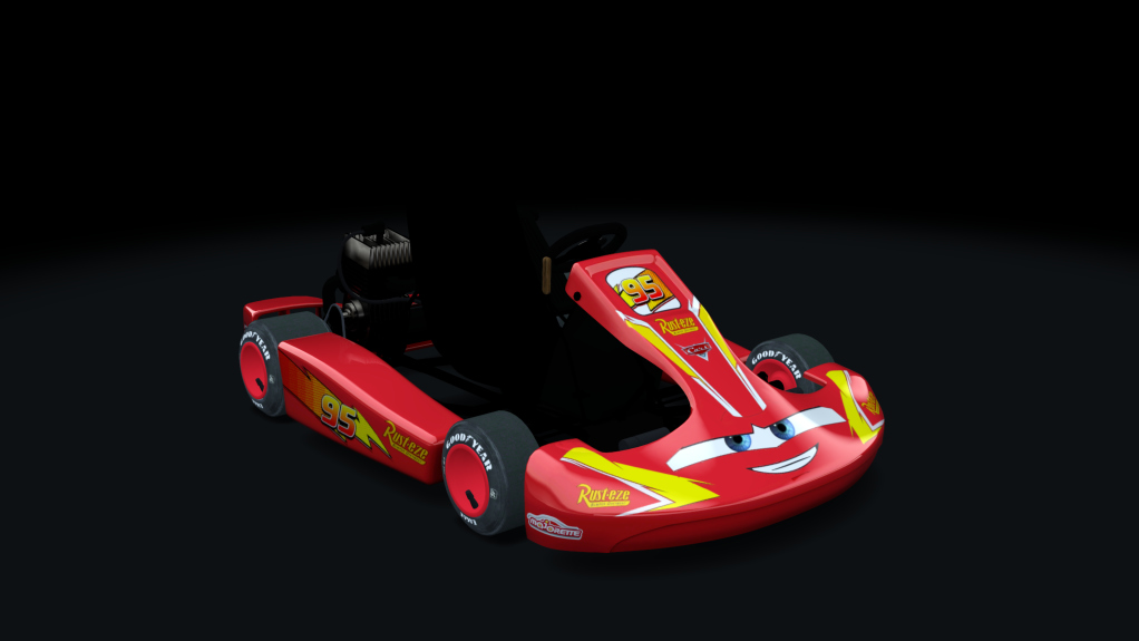 Shifter Kart 125, skin CARS